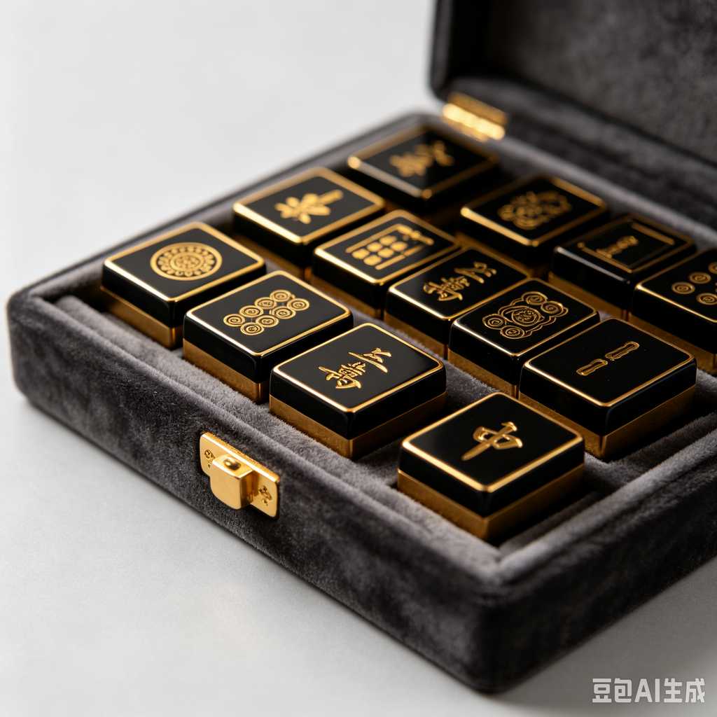 real wood mahjong set
