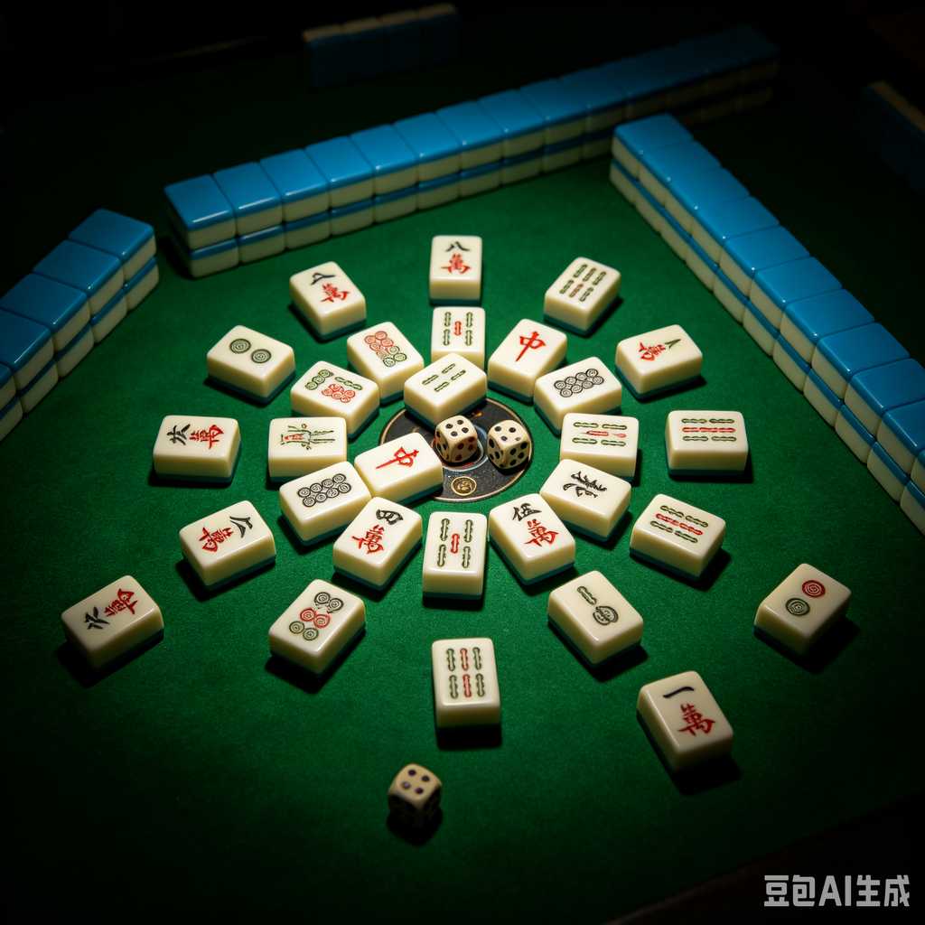 embossed mahjong set design