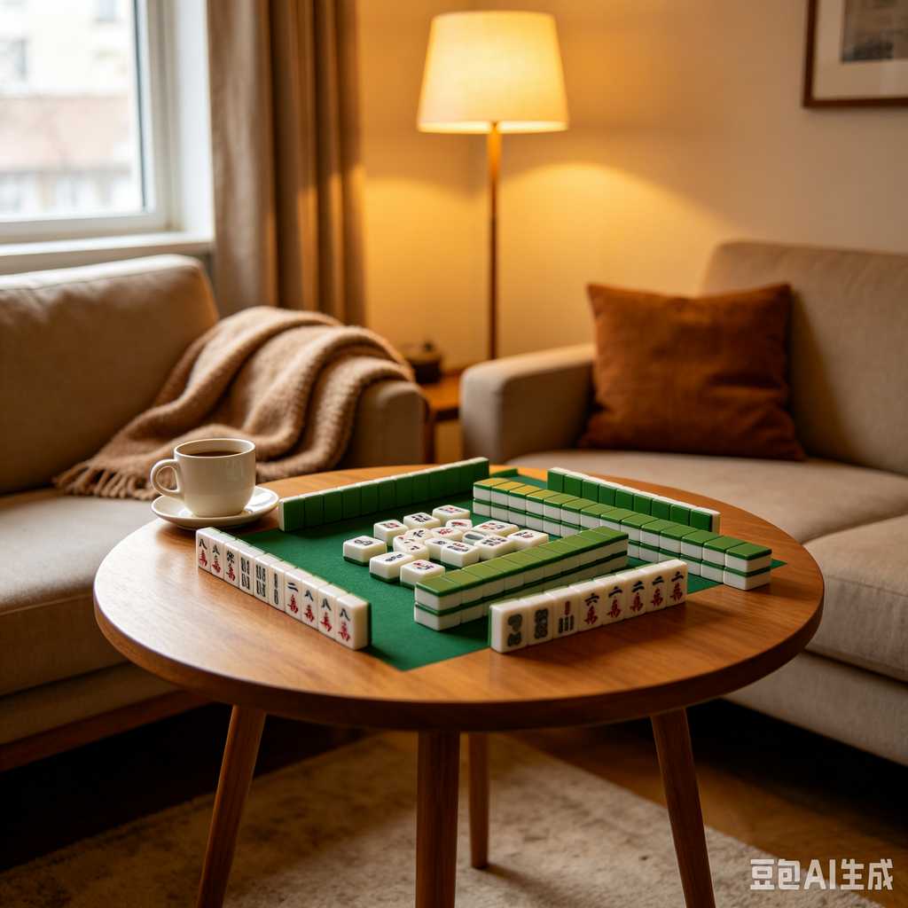 high end travel mahjong set