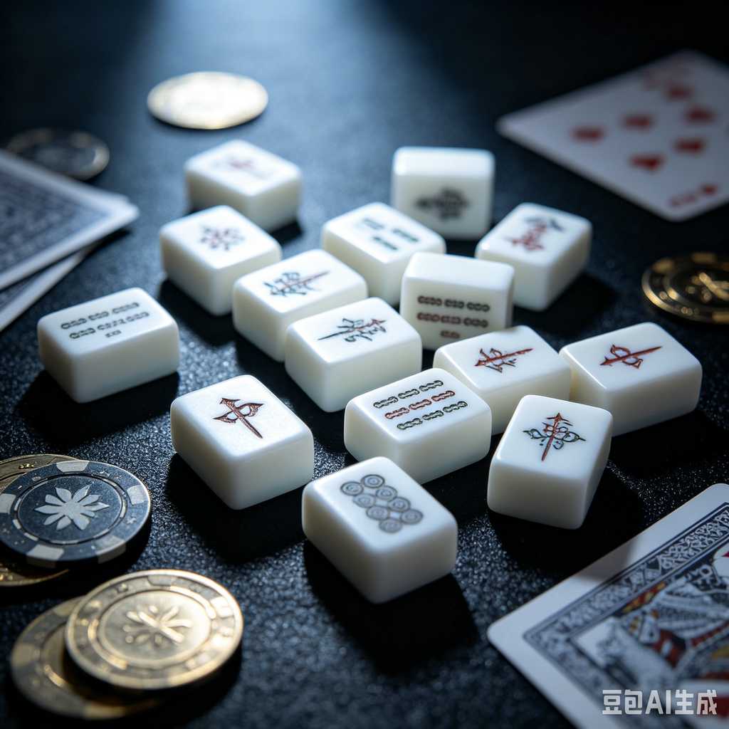 high resolution mahjong tiles print